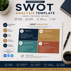 SWOT ANALYSIS TEMPLATE