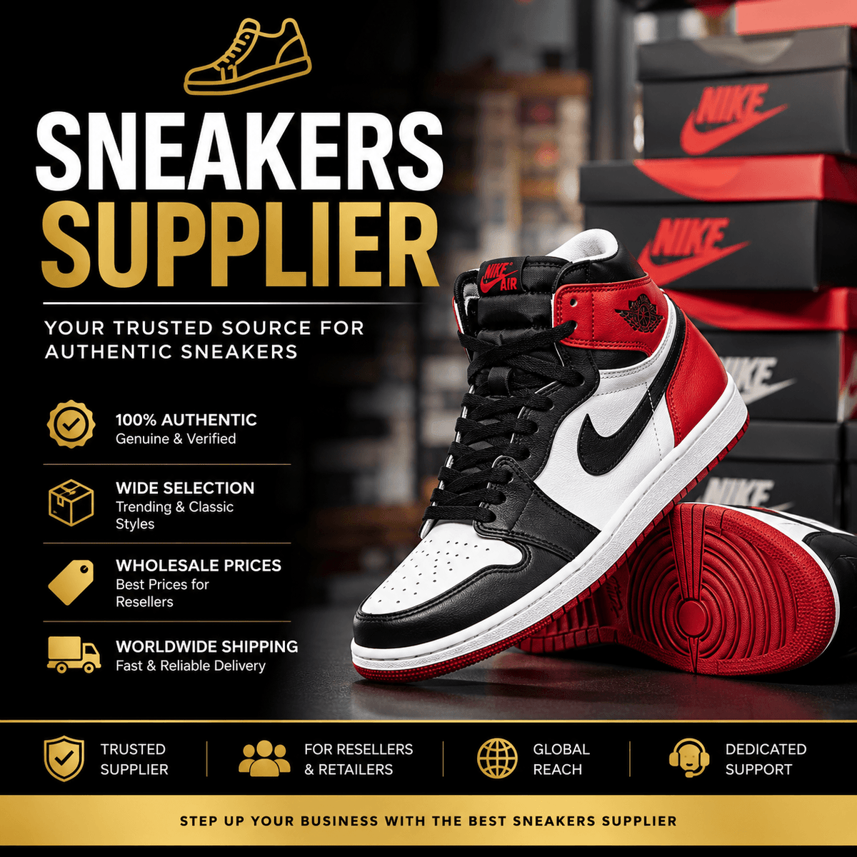 SNEAKERS SUPPLIER