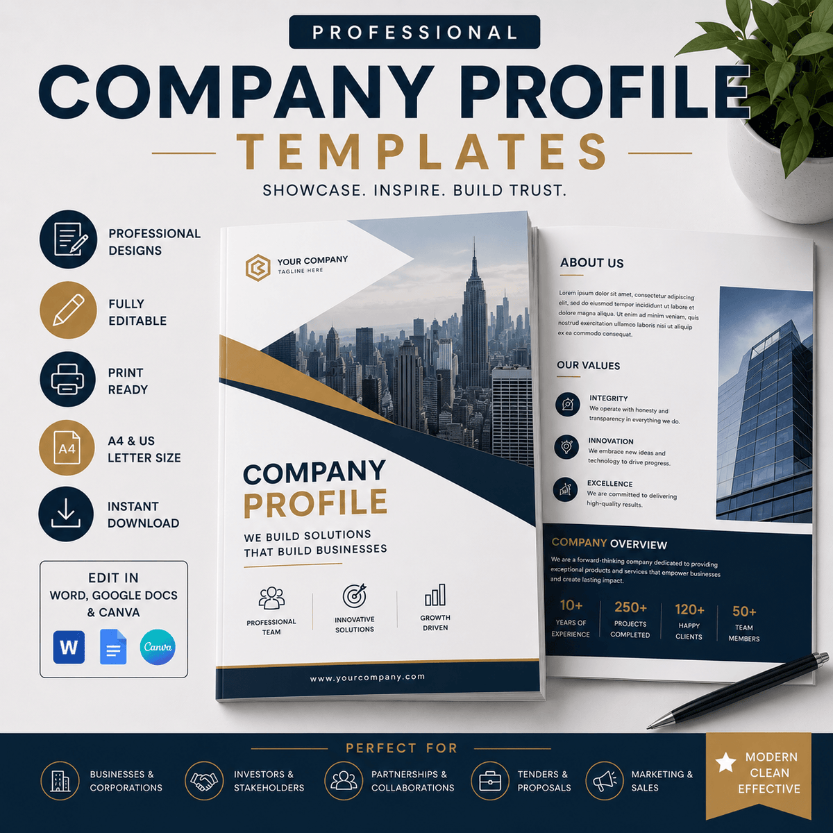 COMPANY PROFILE TEMPLATE