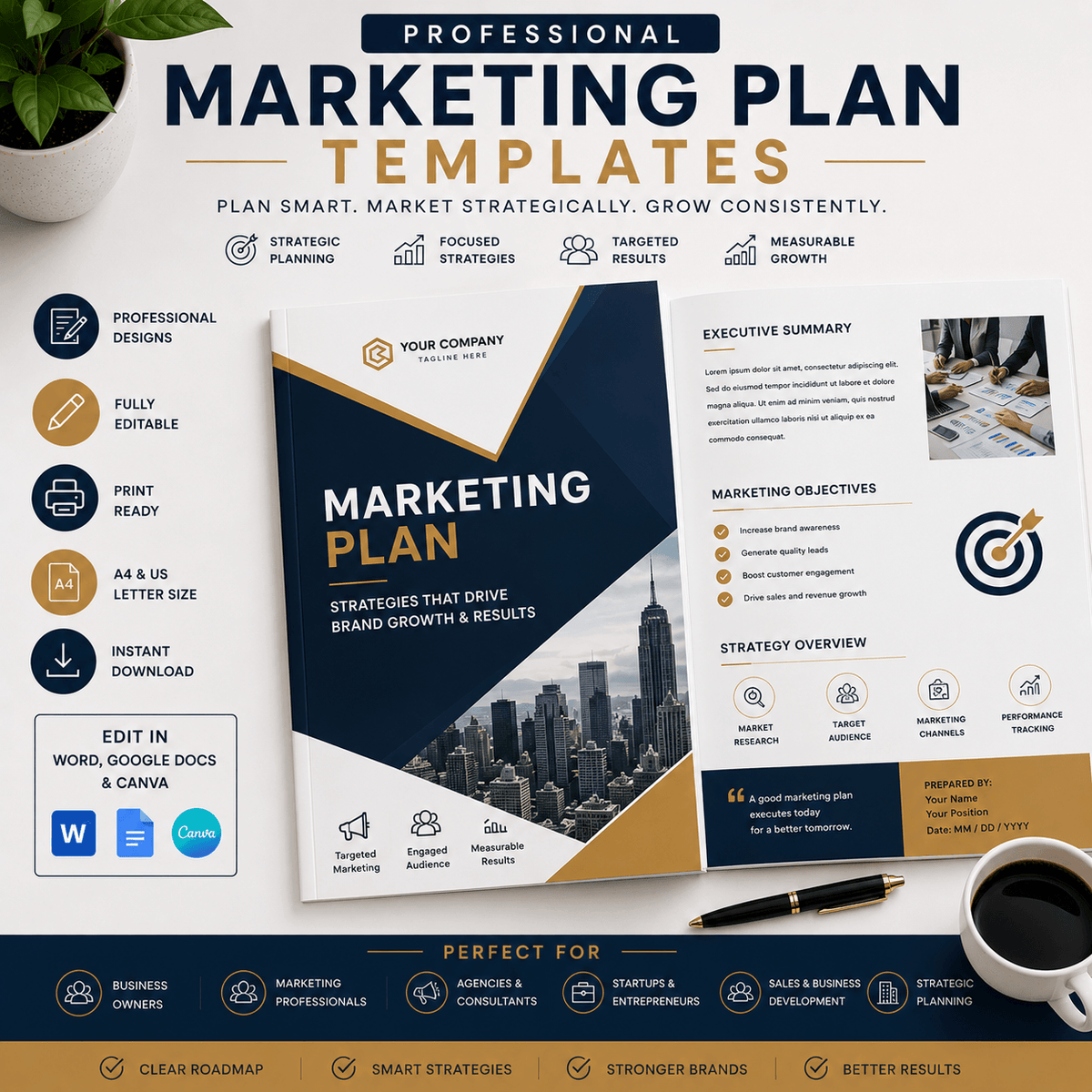 MARKETING PLAN TEMPLATE