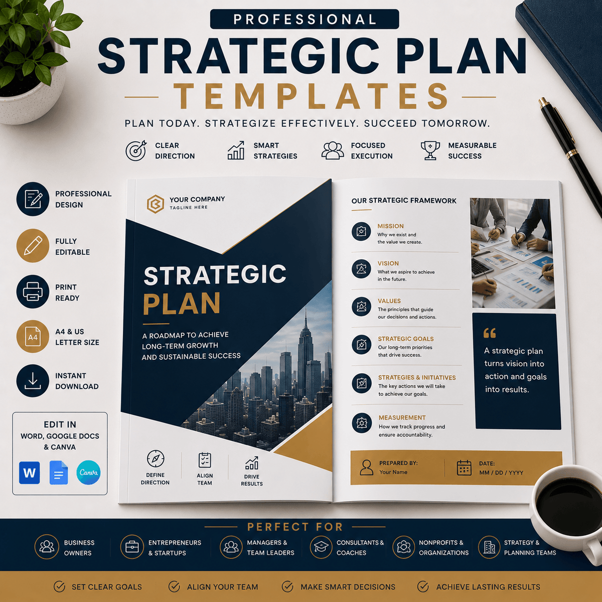 STRATEGIC PLAN TEMPLATE