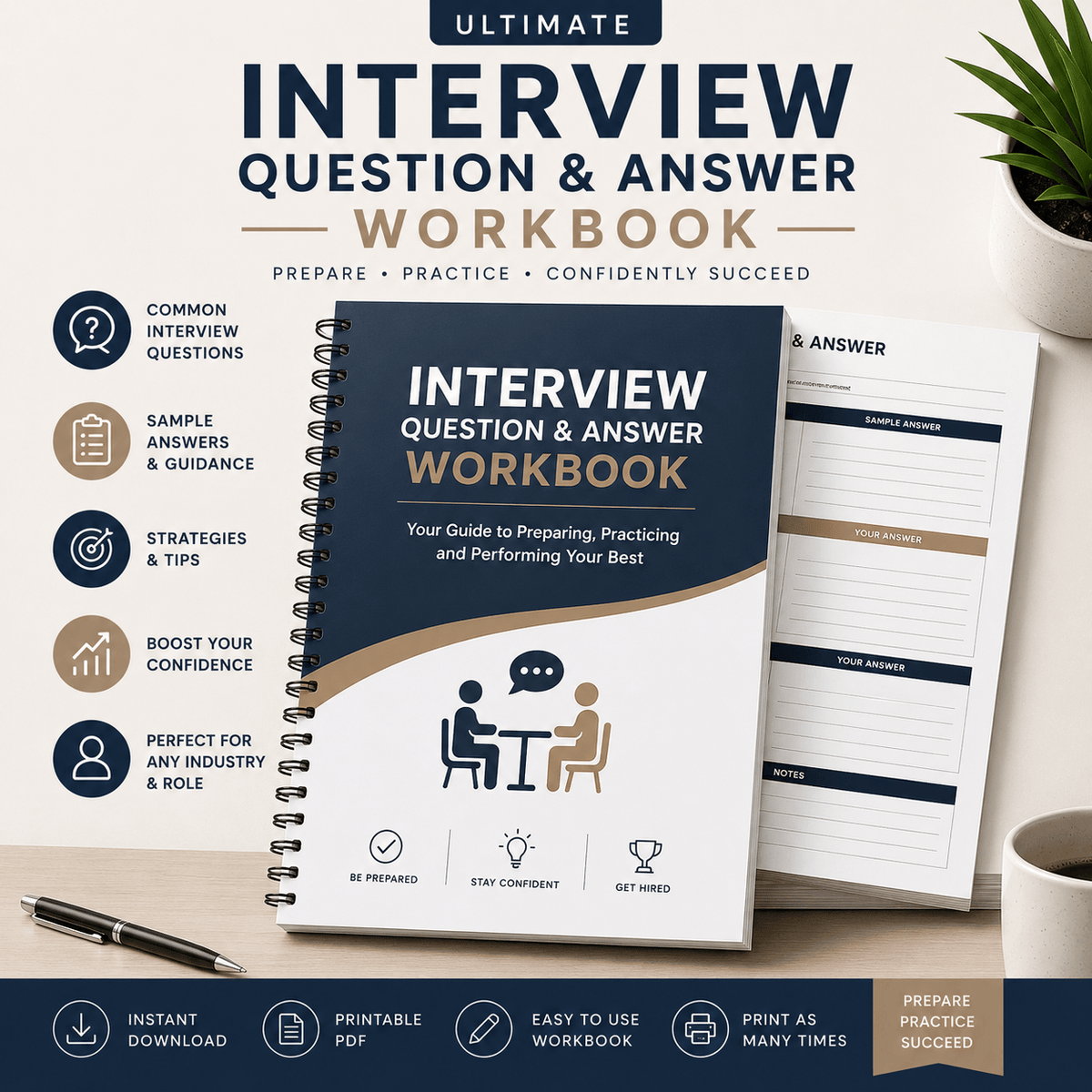INTERVIEW QUESTIONS & ANSWERS WORKBOOK