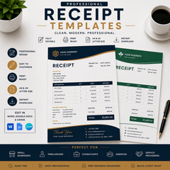 RECEIPT TEMPLATE