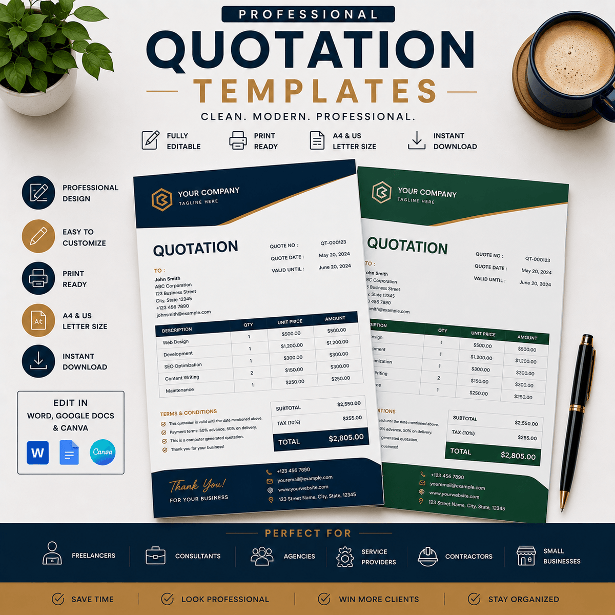 QUOTATION TEMPLATES