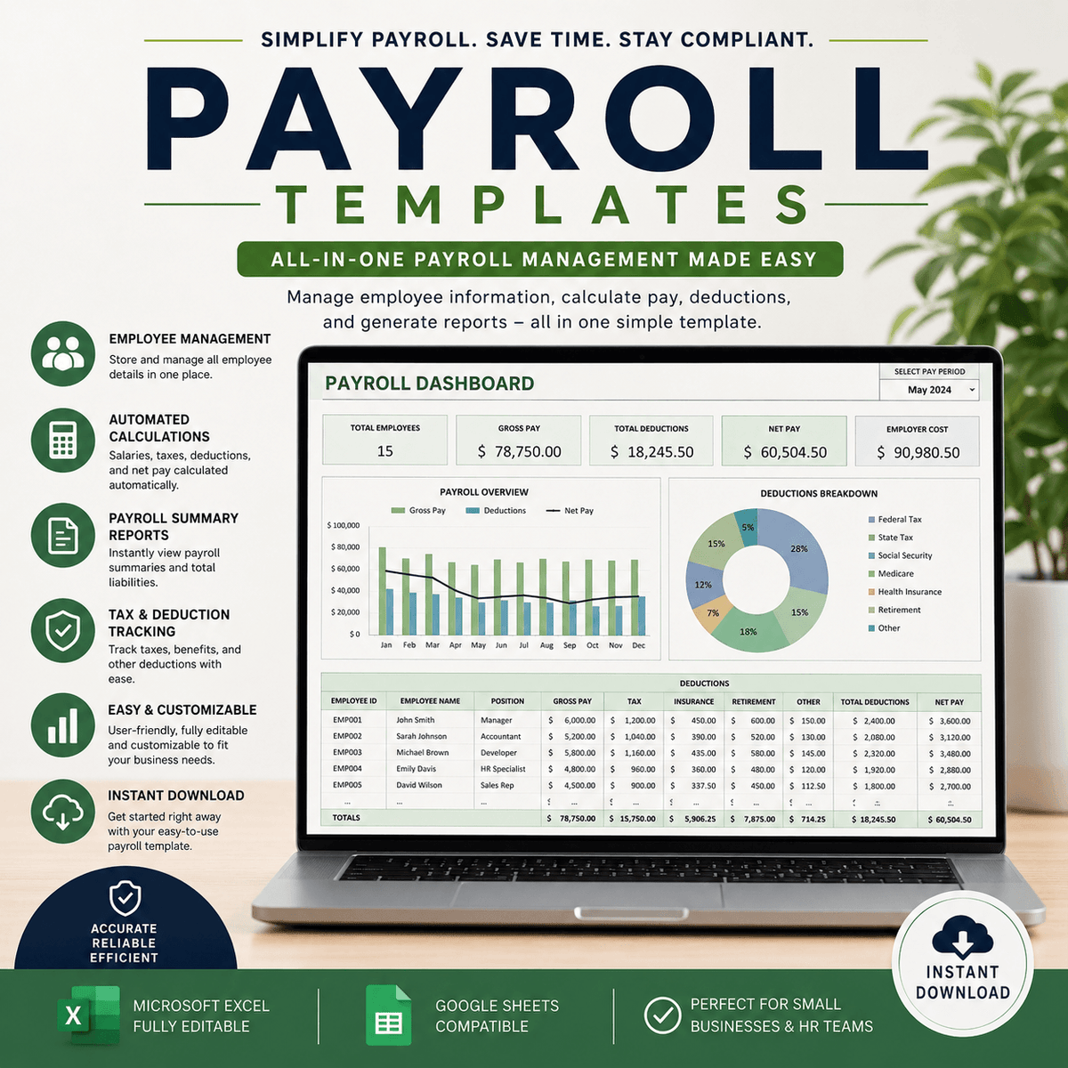 PAYROLL TEMPLATE